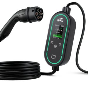 Chargeur nomade 16A 11kW réglable programmable 5Mtrs + App