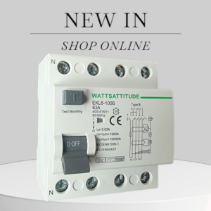 INTERRUPTEUR DIFFÉRENTIEL TETRAPOLAIRE 63A 30mA TYPE B